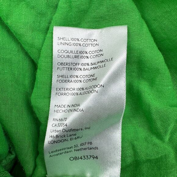 Urban Outfitters Boho Eyelet Cotton Sexy Maxi Sundress Women's Size Medium - Picture 13 of 13